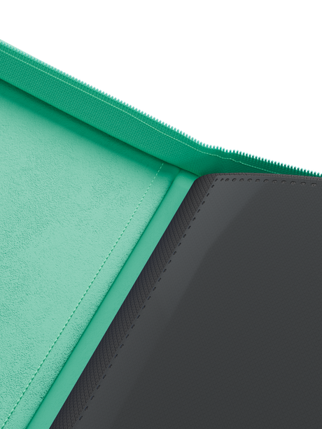 Stealth 12 Pocket Zip Binder - Turquoise