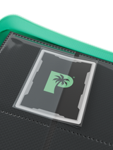 Stealth 12 Pocket Zip Binder - Turquoise