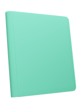 Stealth 12 Pocket Zip Binder - Turquoise