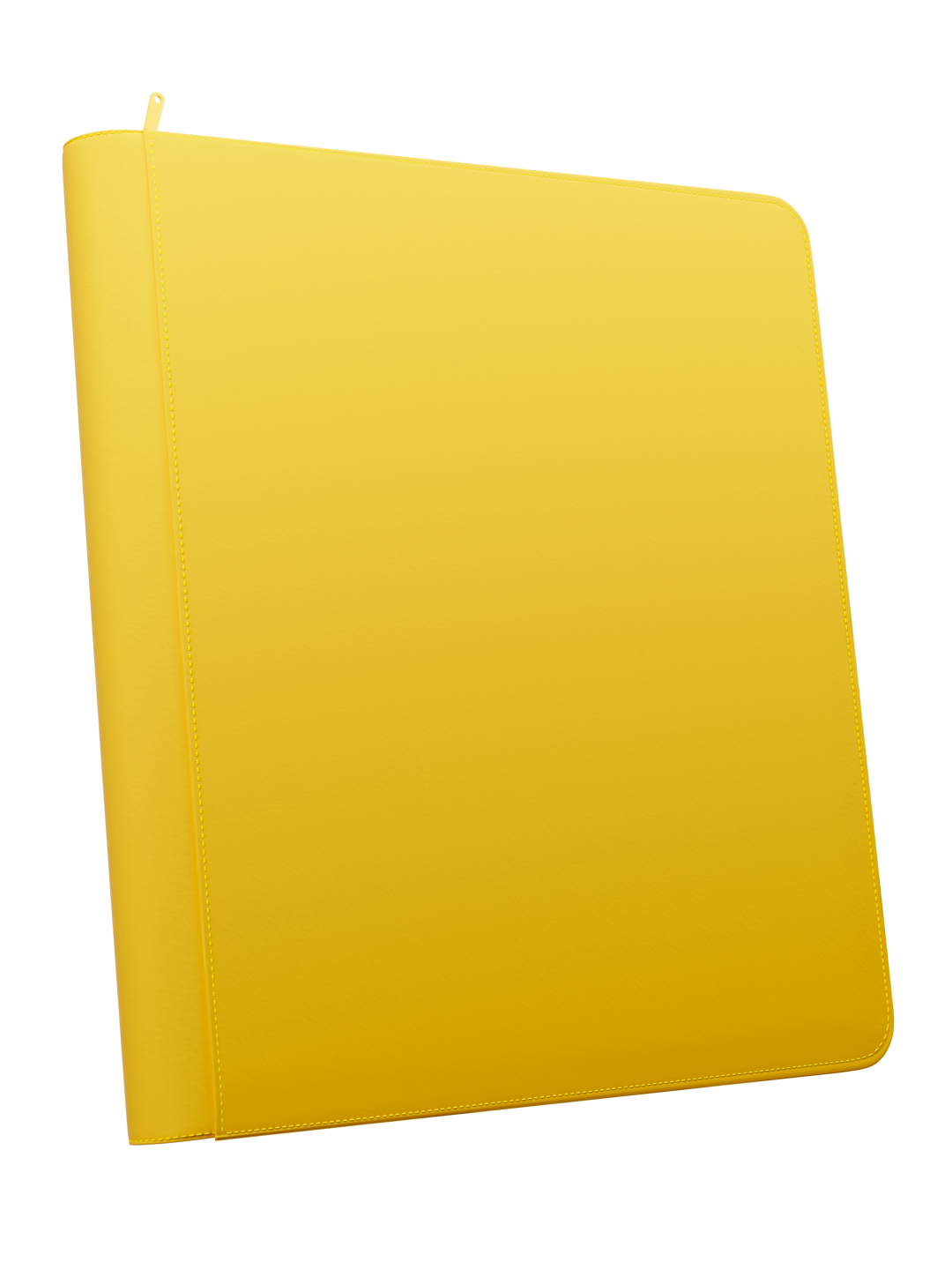 Stealth 12 Pocket Zip Binder - Yellow