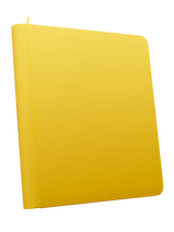 Stealth 12 Pocket Zip Binder - Yellow