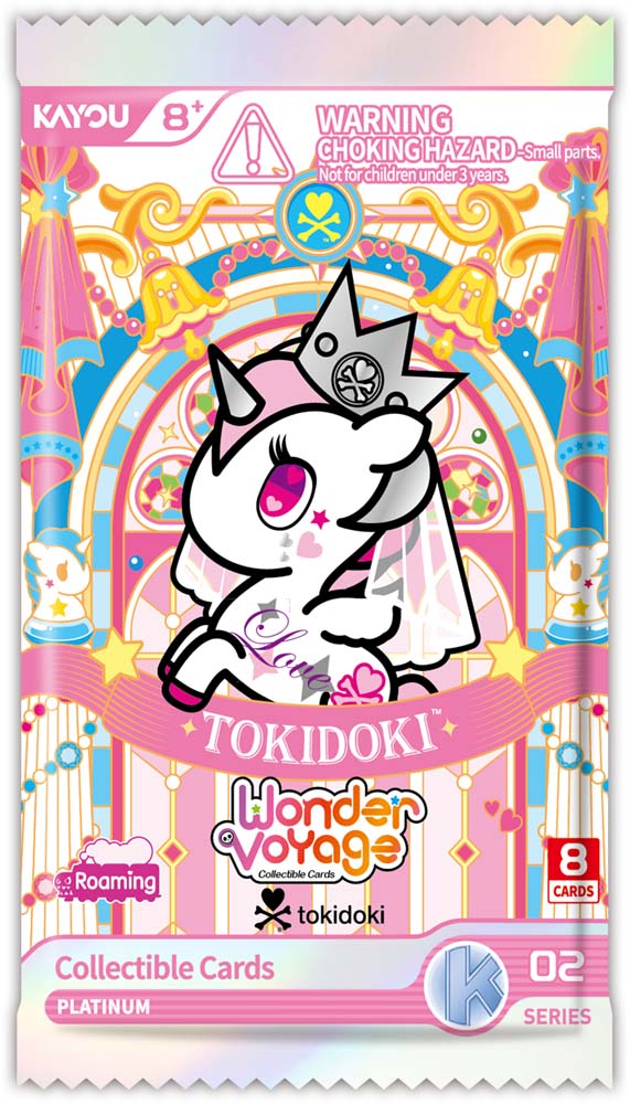 Kayou Tokidoki: Wonder Voyage Collectible Trading Cards Roaming Edition - Series 2 - Foil Pack