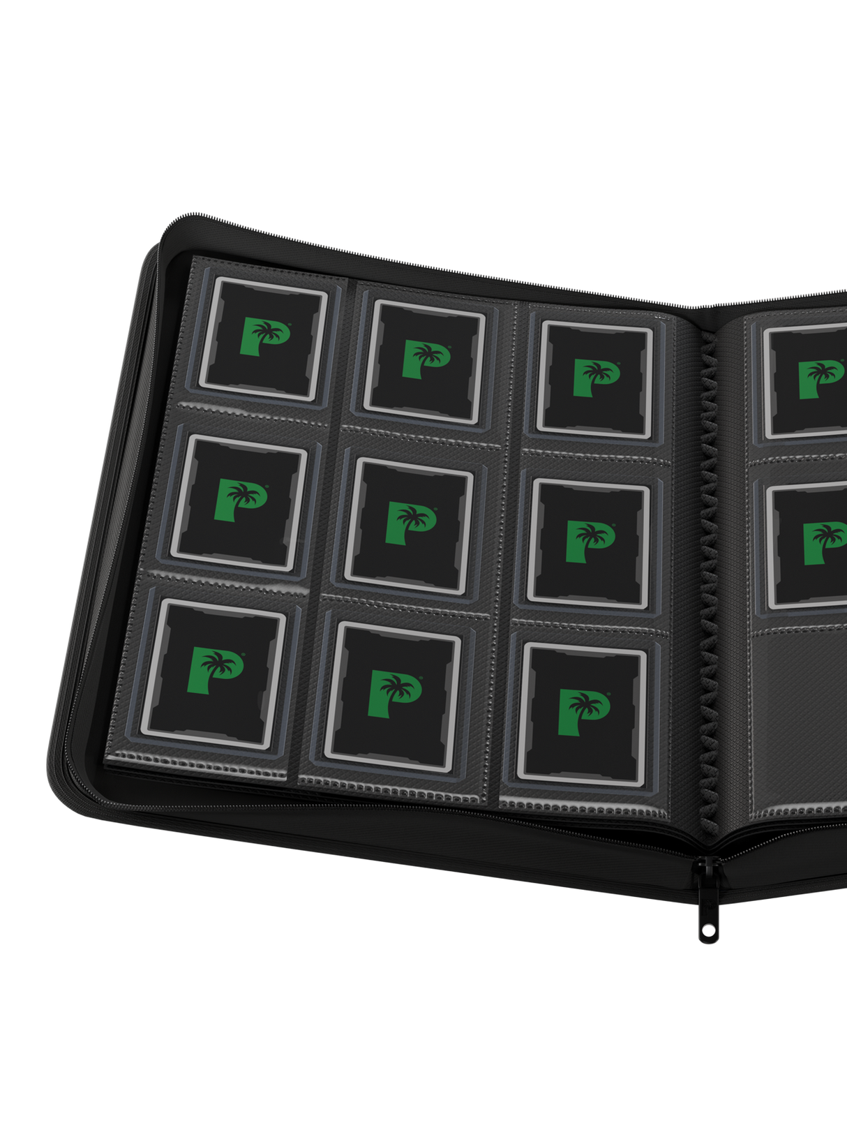 Collector's Series Top Loader Zip Binder - 9 Pocket - Black