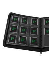 Collector's Series Top Loader Zip Binder - 9 Pocket - Black