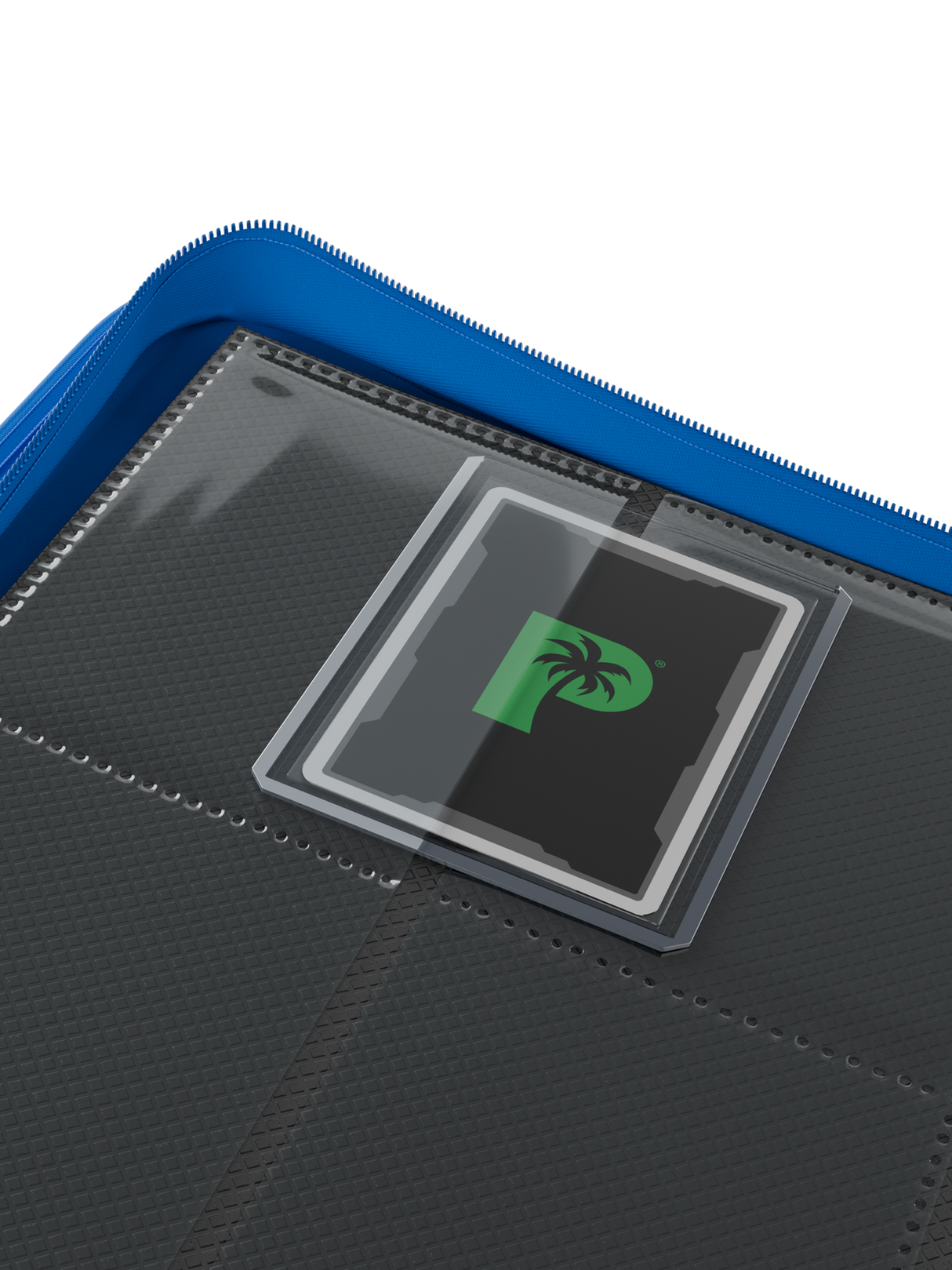 Collector's Series Top Loader Zip Binder - 9 Pocket - Blue