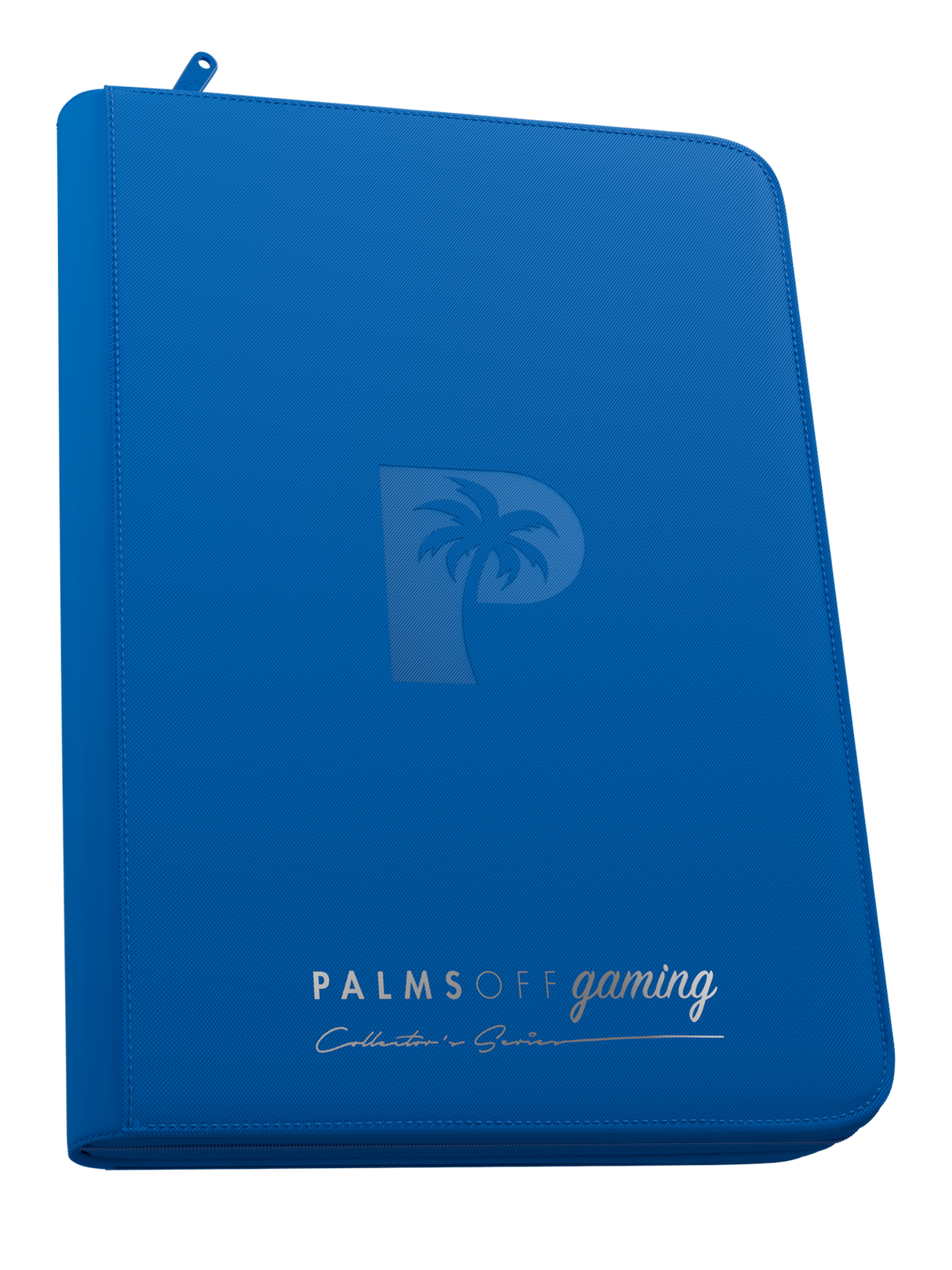 Collector's Series Top Loader Zip Binder - 9 Pocket - Blue
