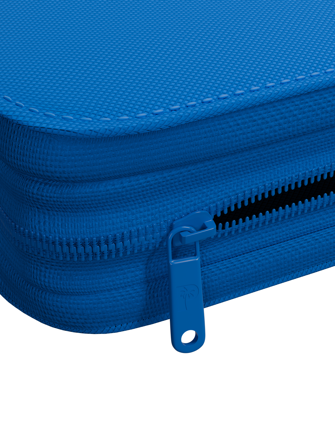 Collector's Series Top Loader Zip Binder - 9 Pocket - Blue