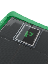 Collector's Series Top Loader Zip Binder - 9 Pocket - Green
