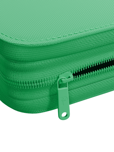 Collector's Series Top Loader Zip Binder - 9 Pocket - Green