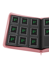 Collector's Series Top Loader Zip Binder - 9 Pocket - Pink