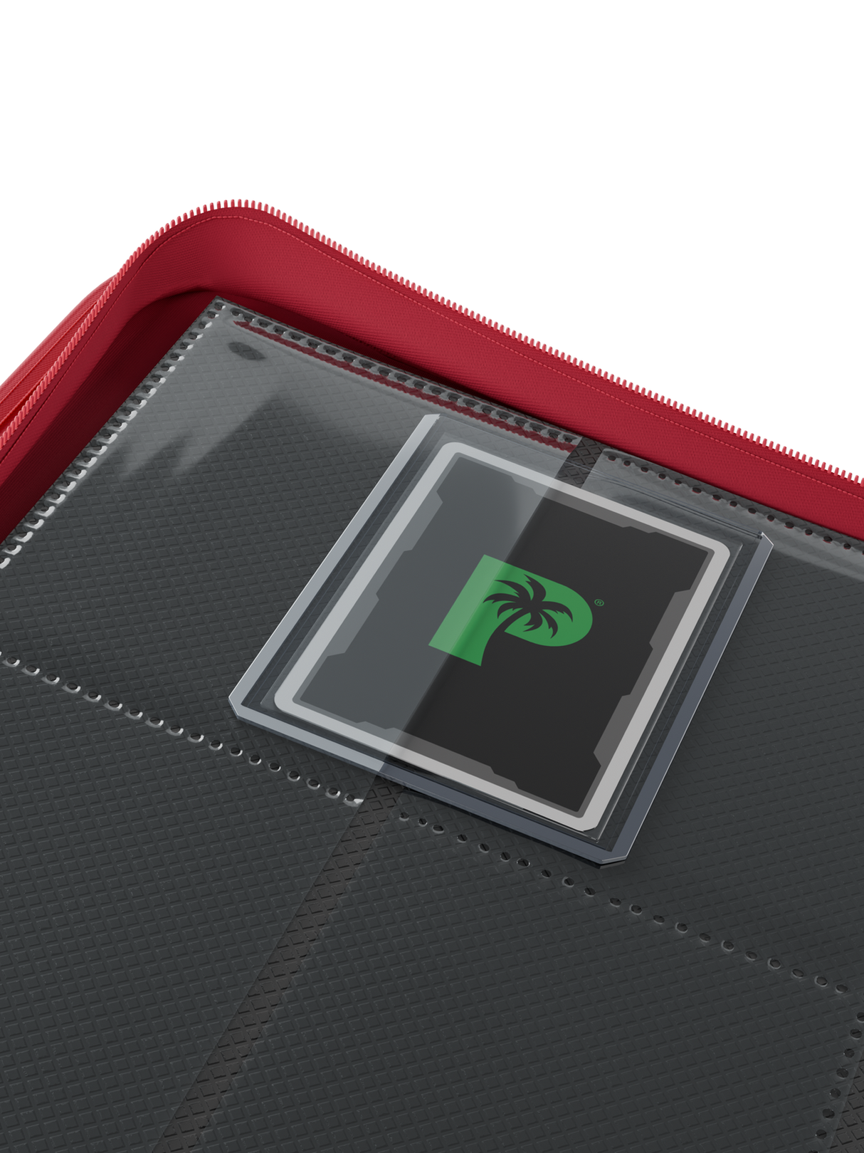 Collector's Series Top Loader Zip Binder - 9 Pocket -Red
