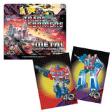 Transformers 40th Anniversary Metal Trading Cards Blaster Box