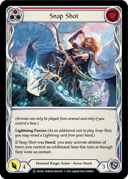 Snap Shot - Red - Tales of Aria Unlimited (Rainbow Foil)