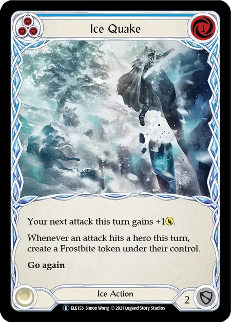 Ice Quake - Blue - Tales of Aria Unlimited (Rainbow Foil)