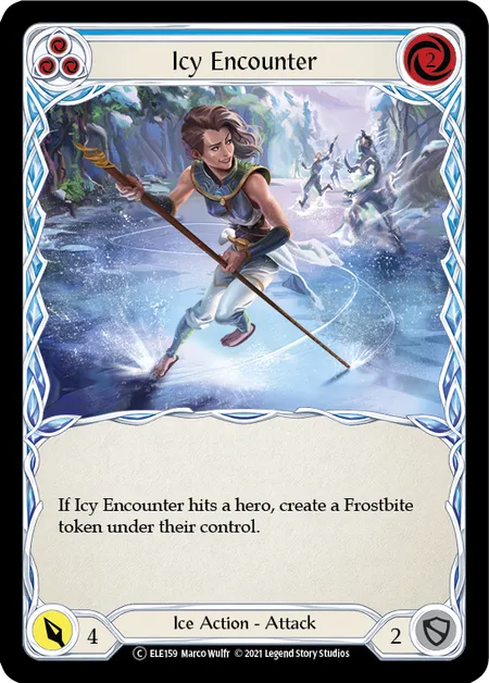 Icy Encounter - Blue - Tales of Aria Unlimited