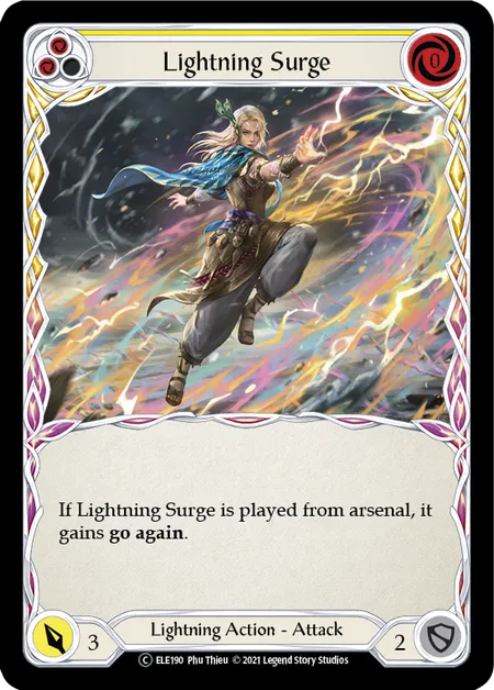 Lightning Surge - Yellow - Tales of Aria Unlimited