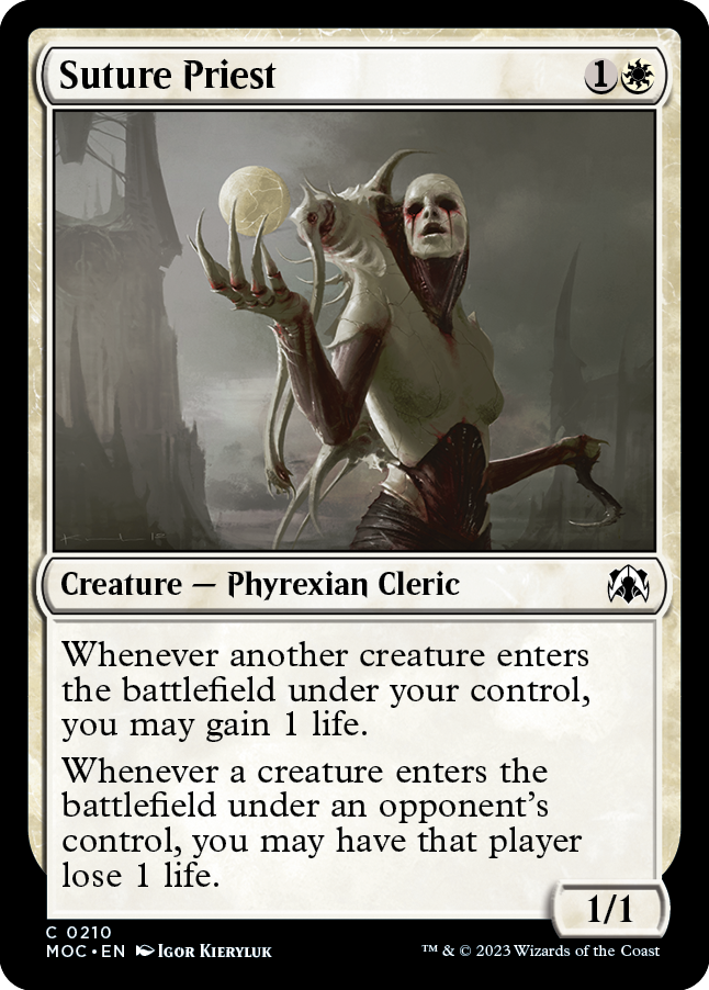Suture Priest [March of the Machine Commander]