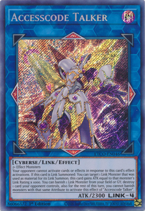 Accesscode Talker [ETCO-EN046] Secret Rare