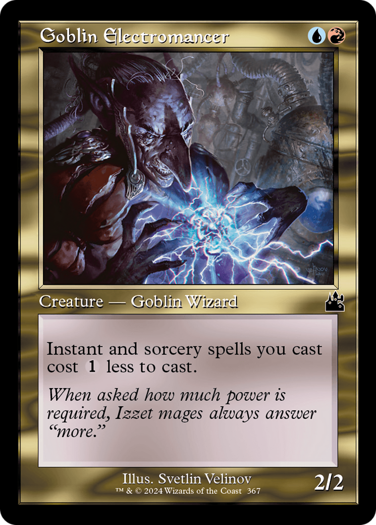 Goblin Electromancer (Retro Frame) [Ravnica Remastered]