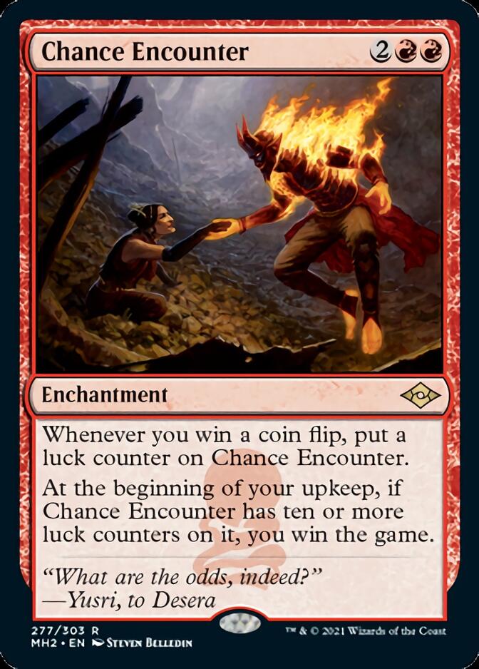Chance Encounter (Foil Etched) [Modern Horizons]