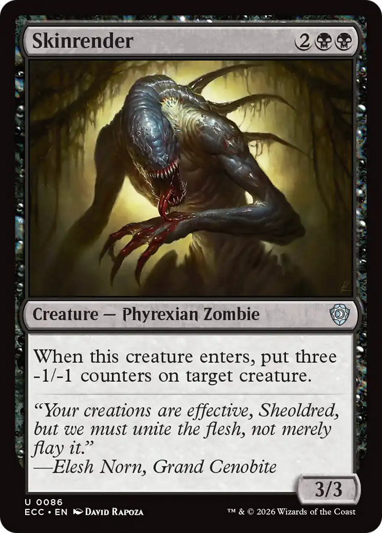 Skinrender [Lorwyn Eclipsed Commander]