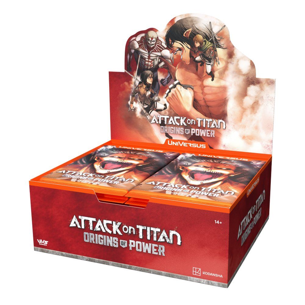 UniVersus Attack on Titan: Origins of Power Booster Box