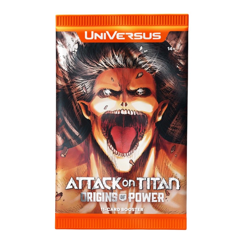 UniVersus Attack on Titan: Origins of Power Booster Box