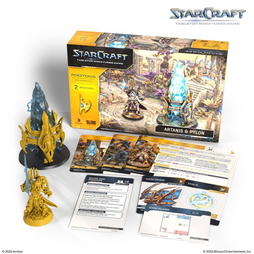Starcraft Miniatures Game: Protoss - Artanis (Hierarch) - Expansion Set
