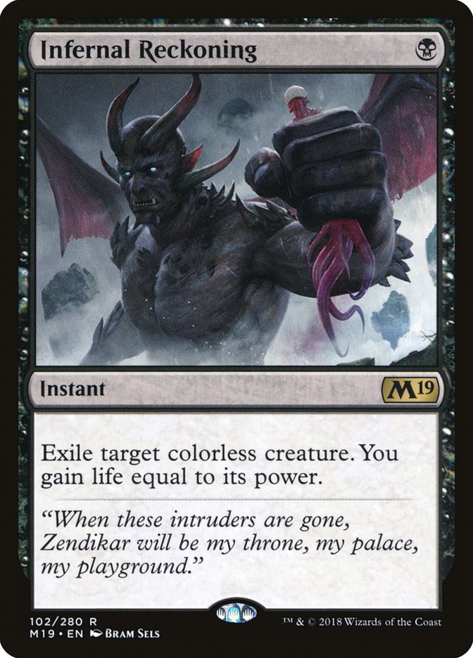 Infernal Reckoning [Core Set 2019]