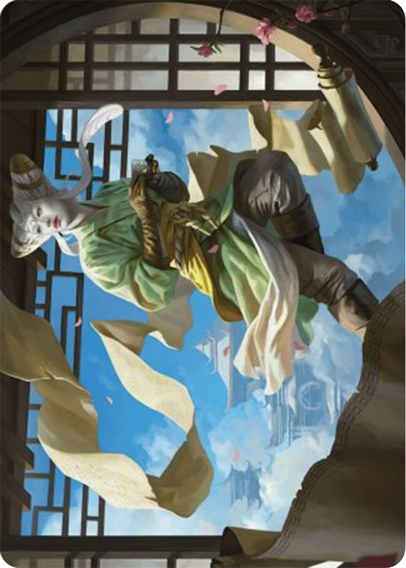 Tamiyo, Inquisitive Student Art Card [Modern Horizons 3 Art Series]