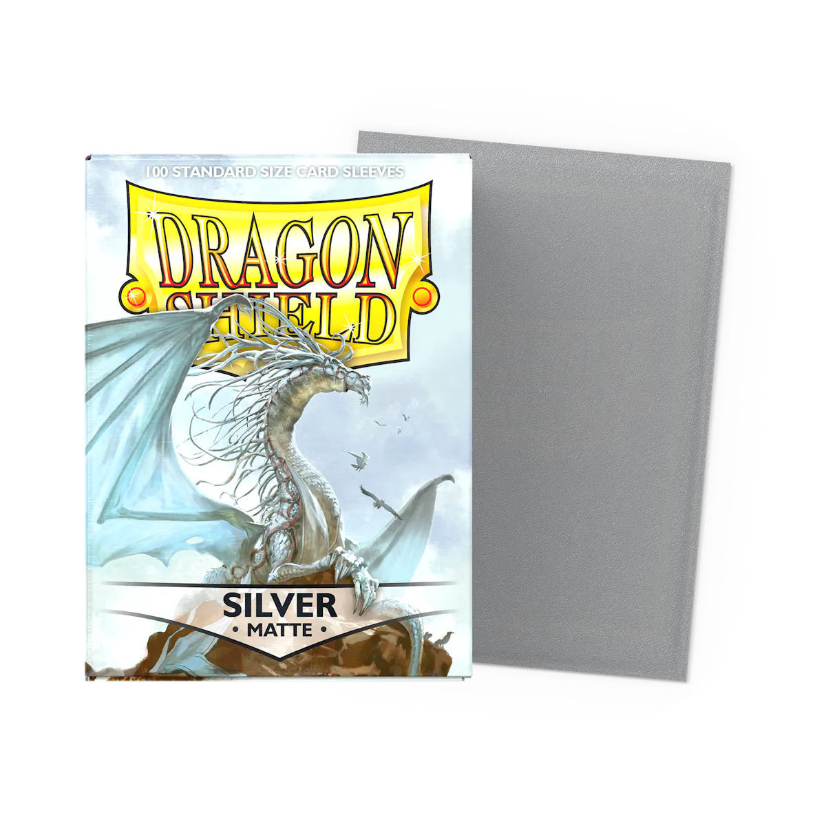 Dragon Shield Matte Silver Sleeves (100 pack)