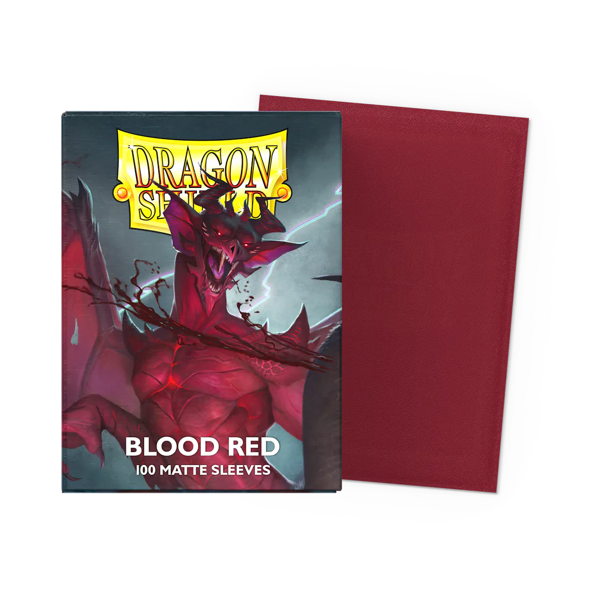 Dragon Shield Matte Blood Red Sleeves (100 pack)