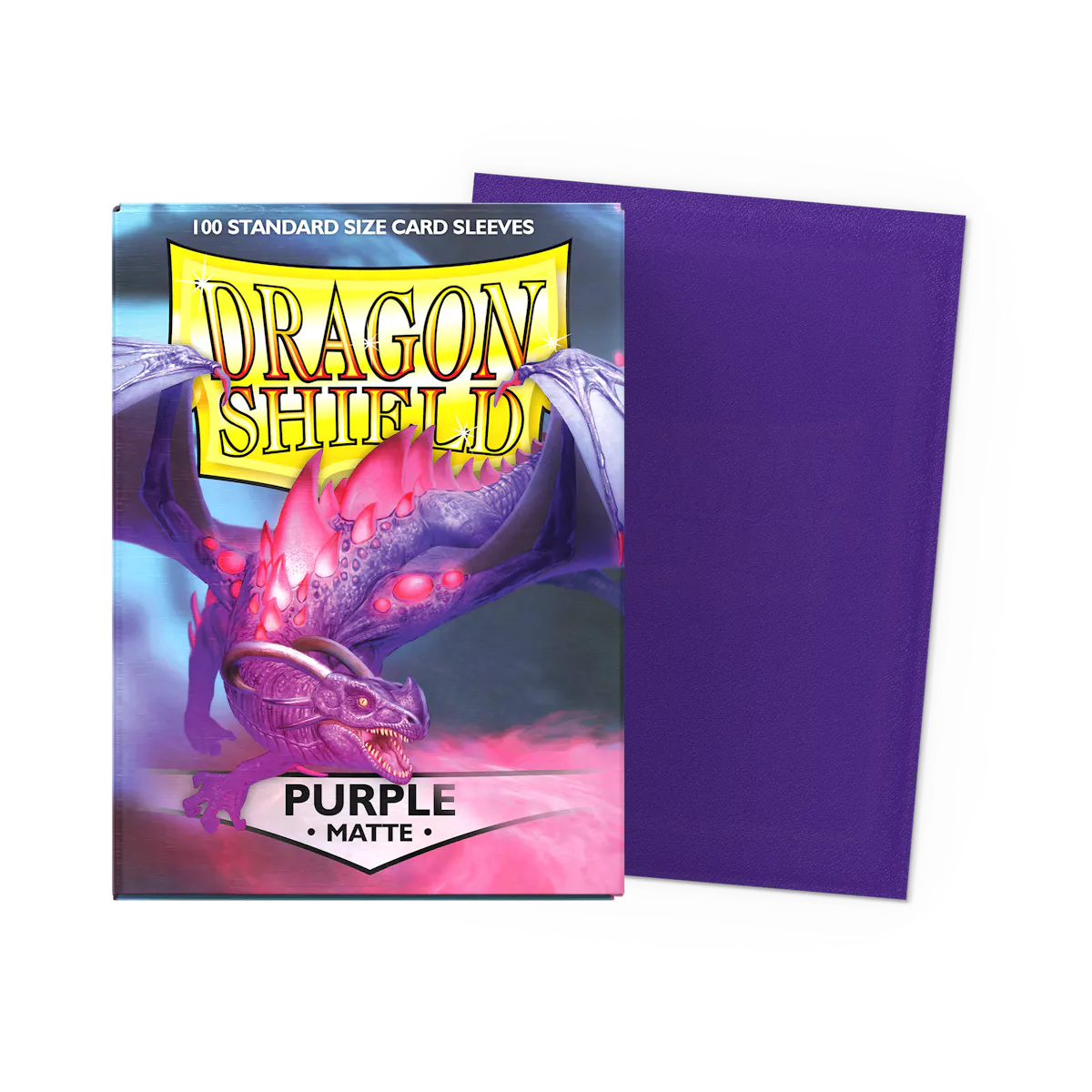 Dragon Shield Matte Purple Sleeves (100 pack)