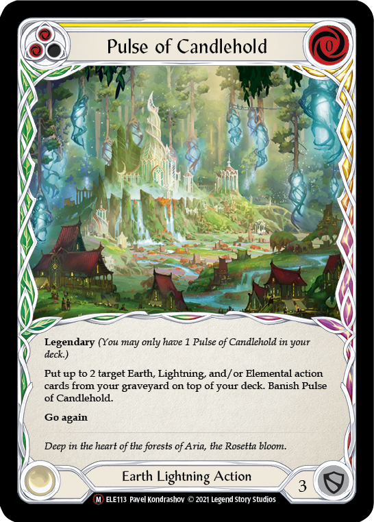 Pulse of Candlehold [U-ELE113] (Tales of Aria Unlimited)  Unlimited Rainbow Foil