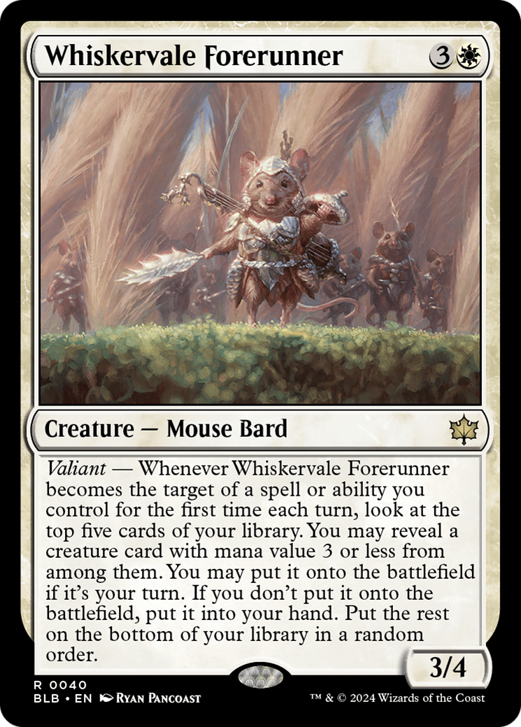 Whiskervale Forerunner [Bloomburrow]