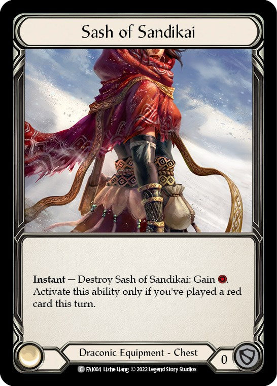 Sash of Sandikai [FAI004] (Uprising Fai Blitz Deck)
