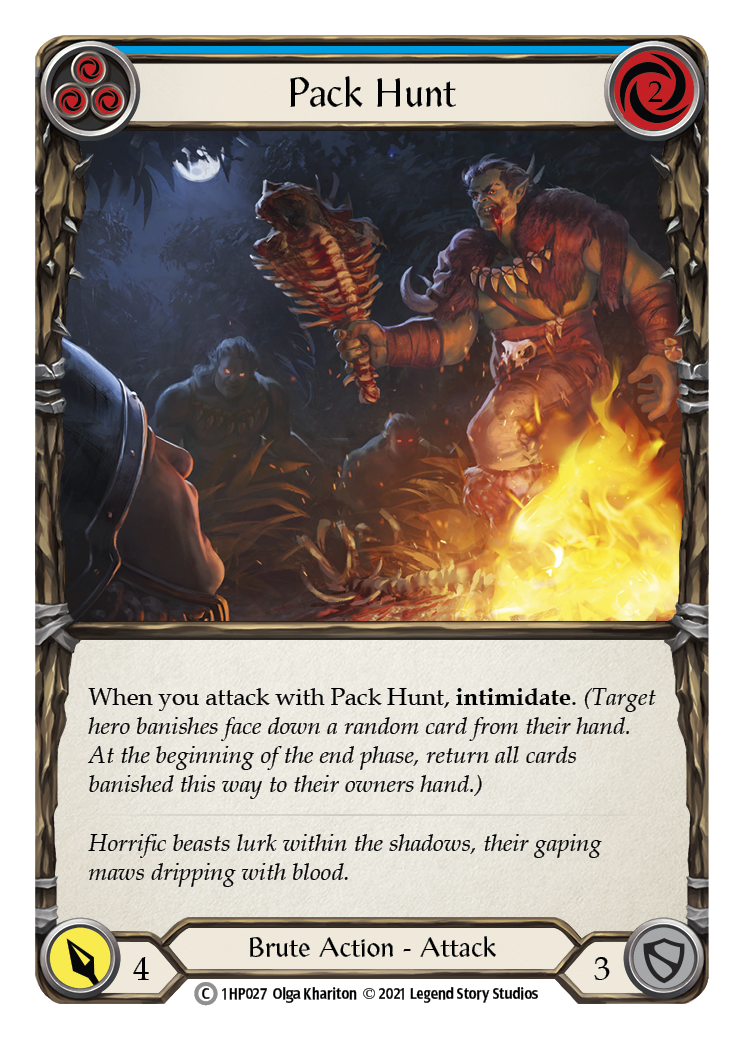 Pack Hunt (Blue) [1HP027] (History Pack 1)