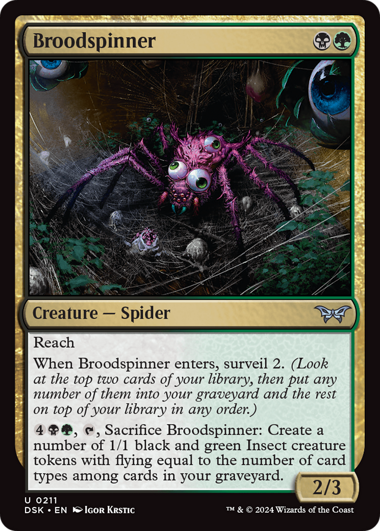 Broodspinner [Duskmourn: House of Horror]