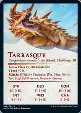 Tarrasque Art Card [Dungeons & Dragons: Adventures in the Forgotten Realms Art Series]
