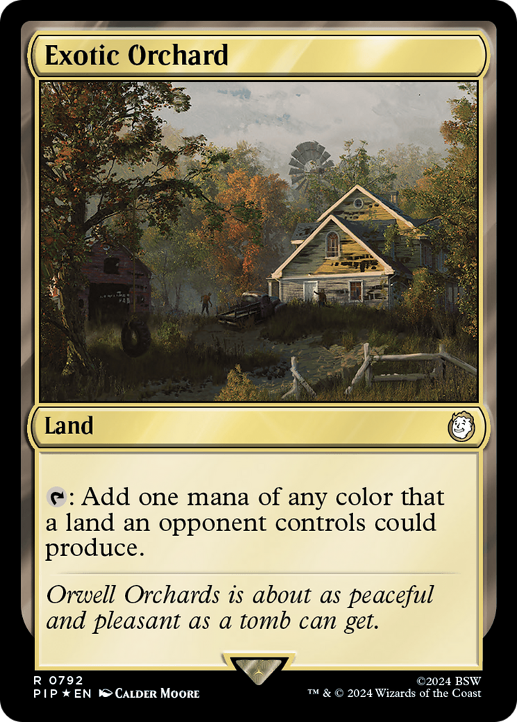 Exotic Orchard (Surge Foil) [Fallout]