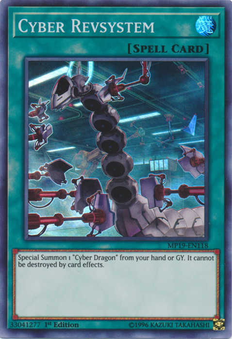 Cyber Revsystem [MP19-EN118] Super Rare