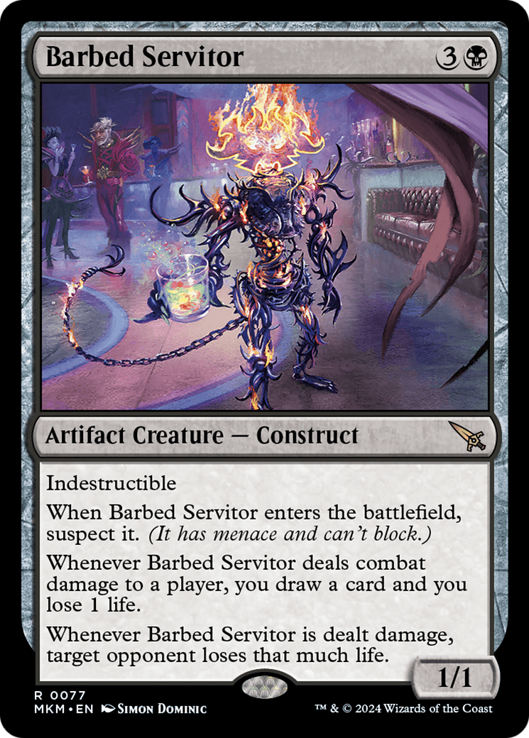 Barbed Servitor [Murders at Karlov Manor]