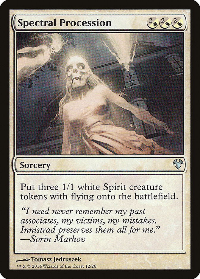 Spectral Procession [Modern Event Deck 2014]