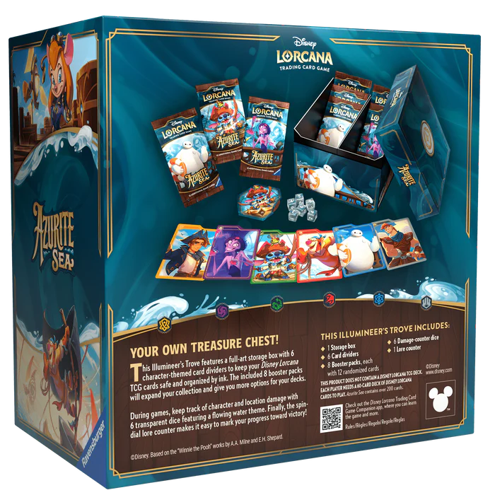 Disney Lorcana: Azurite Sea Illumineer's Trove