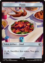 Hero (0002) // Food Double-Sided Token [FINAL FANTASY Tokens]