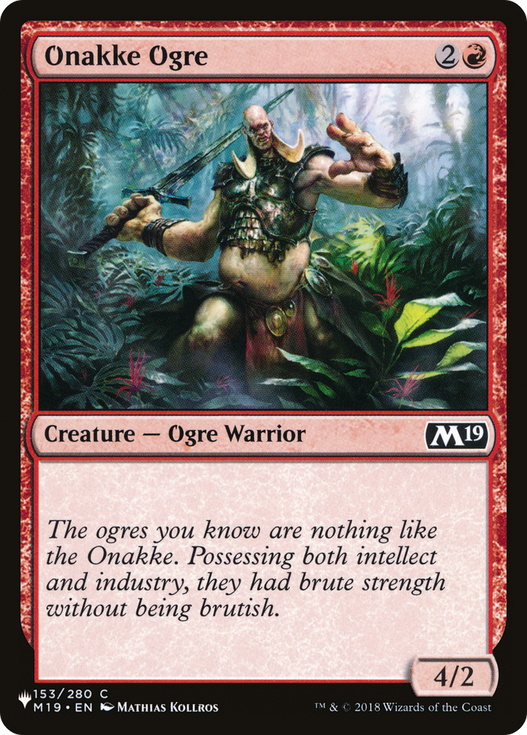 Onakke Ogre [The List]