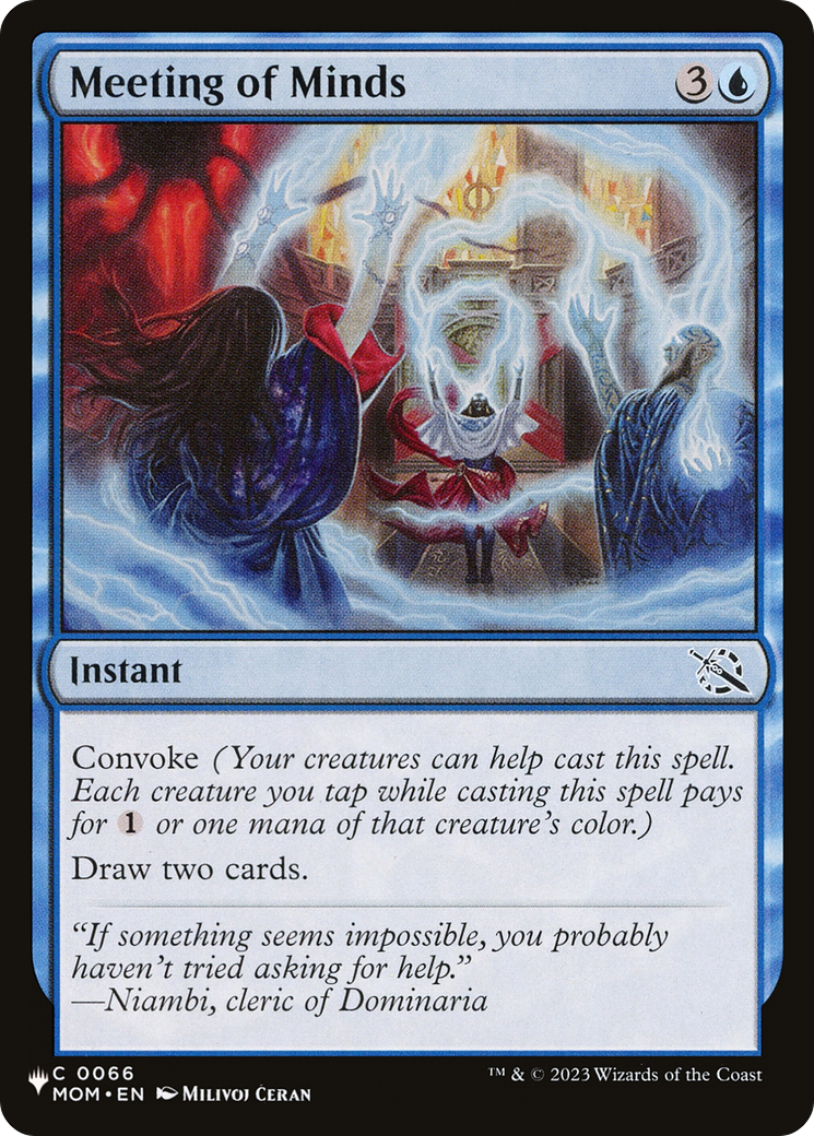 Meeting of Minds [The List Reprints]