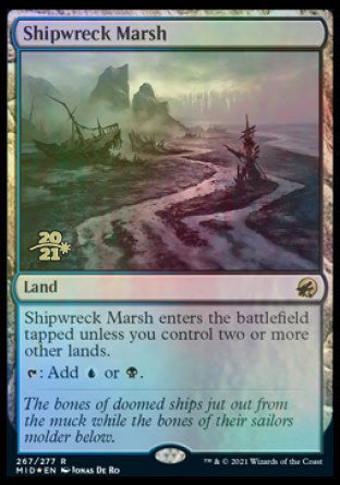 Shipwreck Marsh [Innistrad: Midnight Hunt Prerelease Promos]