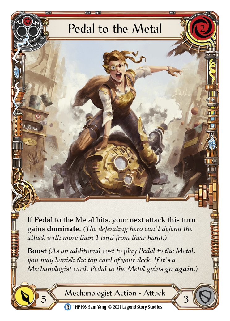 Pedal to the Metal (Red) [1HP196] (History Pack 1)