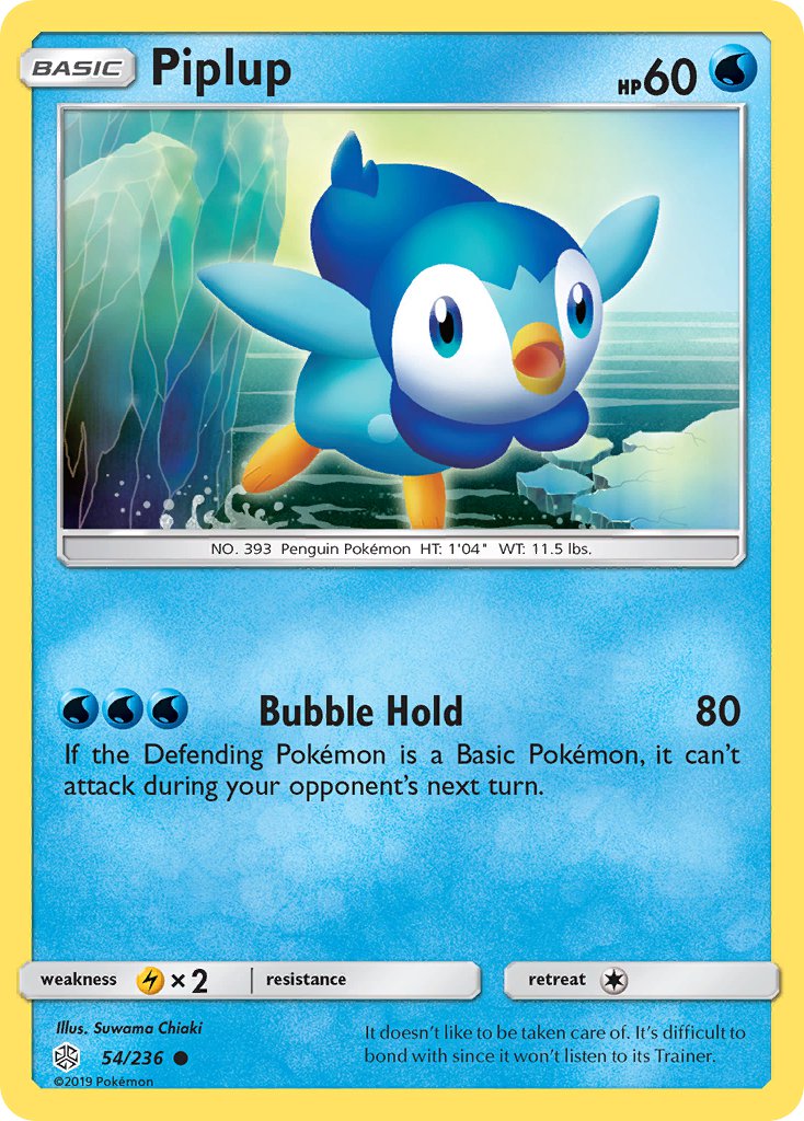 Piplup (54/236) - Sun & Moon: Cosmic Eclipse